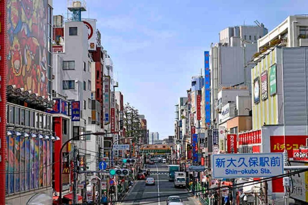 新宿市中心jr线新大久保三分钟紧邻韩国街免费wi-Fi Tokyo Eksteriør bilde